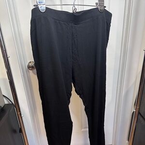 Black Fleece Lined Leggings